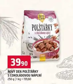 Terno NOVÝ DEN POLŠTÁŘKY S ČOKOLÁDOVOU NÁPLNÍ 250 g nabídka