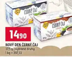 Terno NOVÝ DEN ČERNÝ ČAJ 37,5 g vybrané druhy nabídka