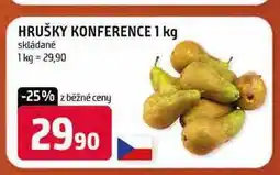 Terno HRUŠKY KONFERENCE 1 kg skládané nabídka
