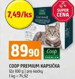 Terno COOP PREMIUM KAPSIČKA 12x 100 g pro kočky nabídka