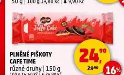Penny Market PLNĚNÉ PIŠKOTY CAFE TIME, 150 g nabídka