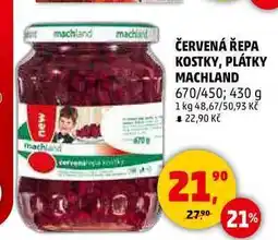 Penny Market ČERVENÁ ŘEPA KOSTKY, PLÁTKY MACHLAND, 670 g nabídka