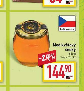 Billa Med květový český nabídka