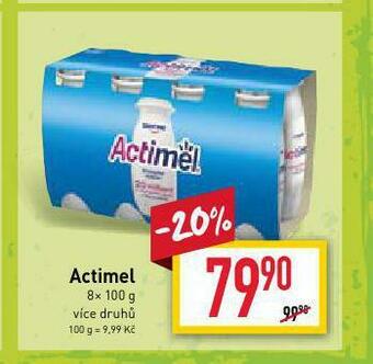 Billa Actimel nabídka