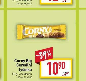 Billa Corny big cereální tyčinka nabídka