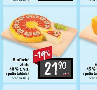 Billa Blaťácké zlato 48% nabídka