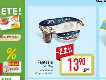 Billa Fantasia nabídka