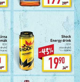 Billa Big shock energetický nápoj nabídka