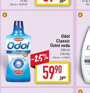 Billa Odol classic ústní voda nabídka