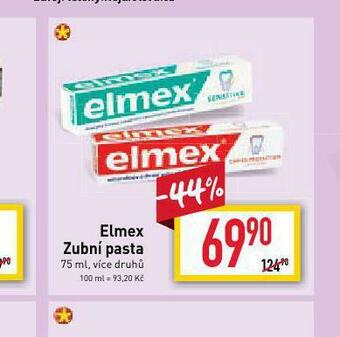 Billa Elmex zubní pasta nabídka