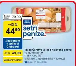 Tesco Tesco Čerstvá vejce z halového chovu nabídka