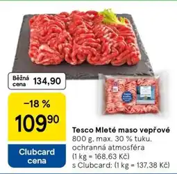 Tesco Tesco Mleté maso vepřové nabídka