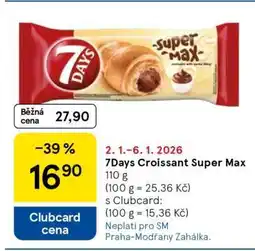 Tesco 7Days Croissant Super Max nabídka