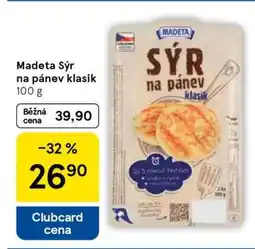 Tesco Madeta Sýr na pánev klasik nabídka