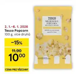 Tesco Tesco Popcorn nabídka