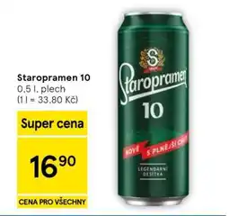 Tesco Staropramen 10 nabídka