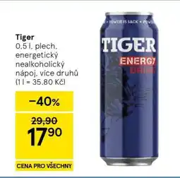 Tesco Tiger nabídka