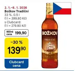Tesco Božkov Tradiční nabídka