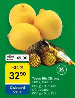 Tesco Tesco Bio Citrony nabídka