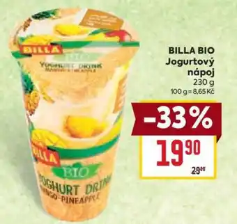 BILLA BIO Jogurtový nápoj