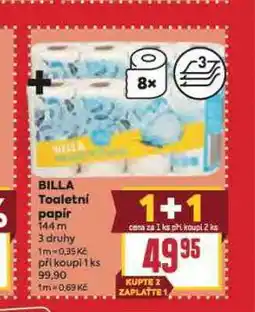 Billa Billa toaletní papír nabídka