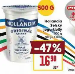 Billa Hollandia selský jogurt bílý nabídka