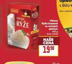 Billa Vitana rýže loupaná nabídka