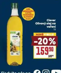 Billa Clever olivový olej na vaření nabídka