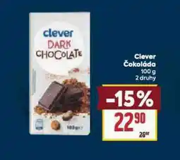 Billa Clever čokoláda nabídka