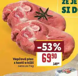 Billa Vepřová plec s kostí a kůží nabídka