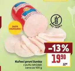 Billa Kuřecí prsní šunka nabídka