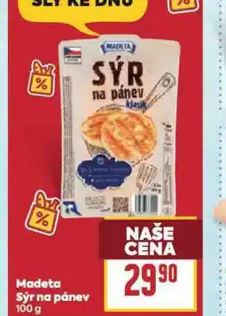 Billa Madeta sýr na pánev nabídka