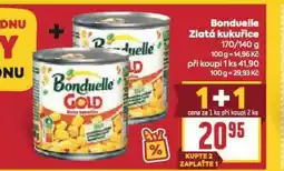 Billa Bonduelle zlatá kukuřice nabídka