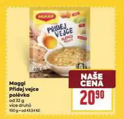 Billa Maggi přidej vejce polévka nabídka