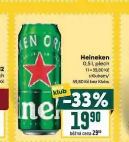 Billa Pivo heineken nabídka
