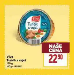Billa Viva tuňák s vejci nabídka
