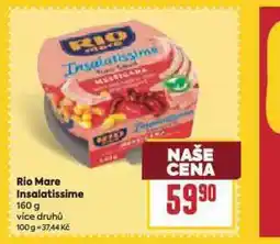 Billa Rio mare insalatissime nabídka