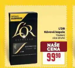 Billa L´pr kávové kapsle nabídka