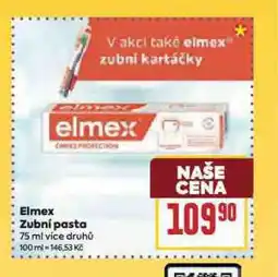 Billa Elmex zubní pasta nabídka