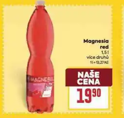 Billa Magnesia red nabídka