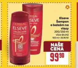 Billa Elseve šampon, balzám nabídka
