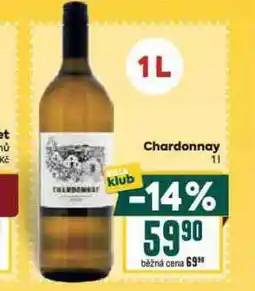 Billa Chardonnay nabídka