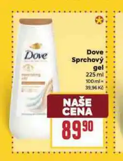 Billa Dove sprchový gel nabídka
