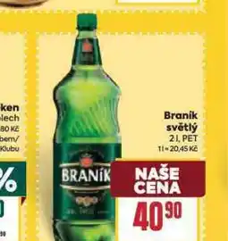 Billa Pivo braník nabídka