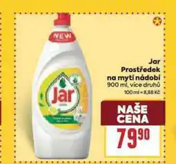 Billa Jar prostředek na nádobí nabídka