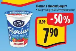 Albert Florian lahodný jogurt nabídka