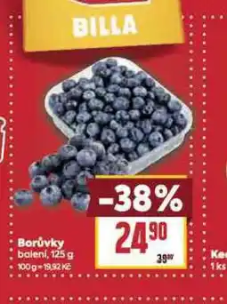 Billa Borůvky nabídka