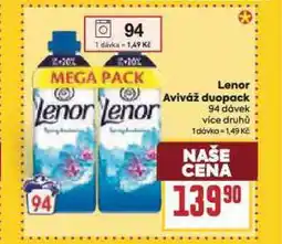Billa Lenor aviváž nabídka
