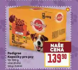 Billa Pedigree kapsičky pro psy nabídka
