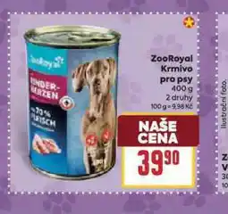 Billa Zooroyal krmivo pro psy nabídka